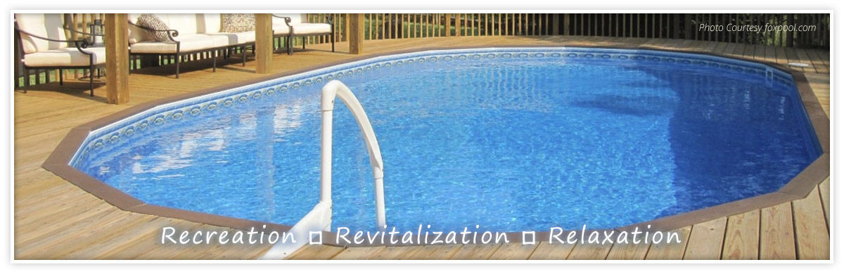 Partial in-ground Fox Pool